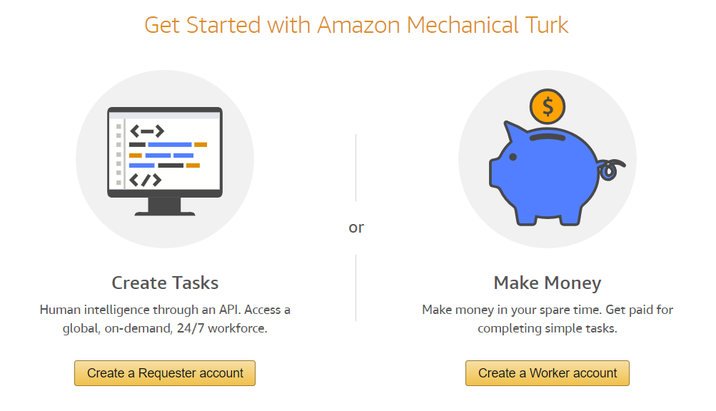 Amazon Mechanical Turk screenshot