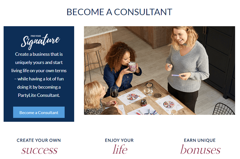 Become a PartyLite Consultant