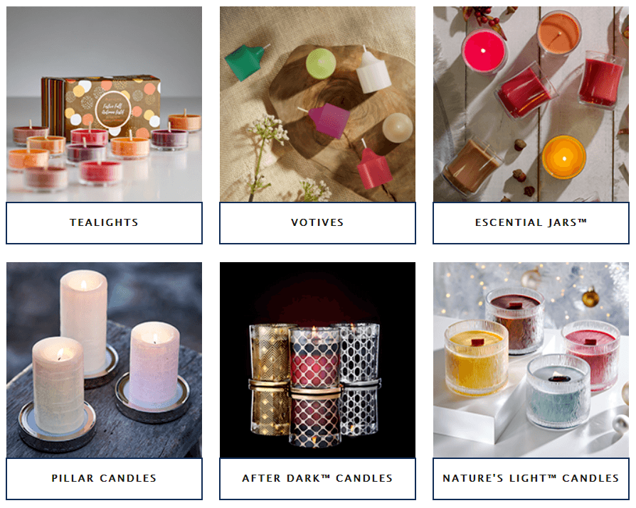 PartyLite Candles