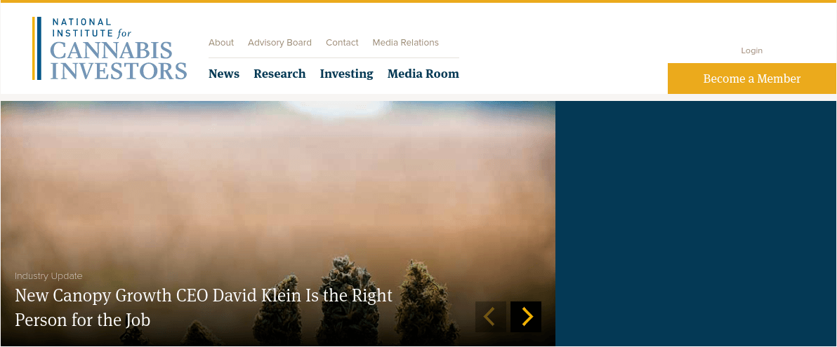 National Institute for Cannabis Investors