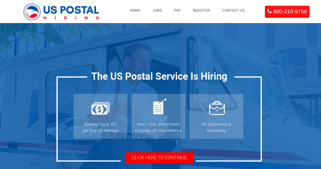 Postal Job Placement Program
