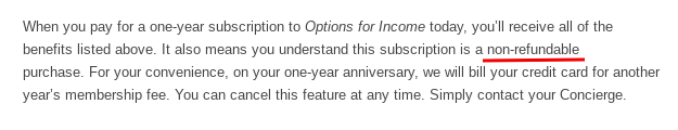 options for income jim fink reviews