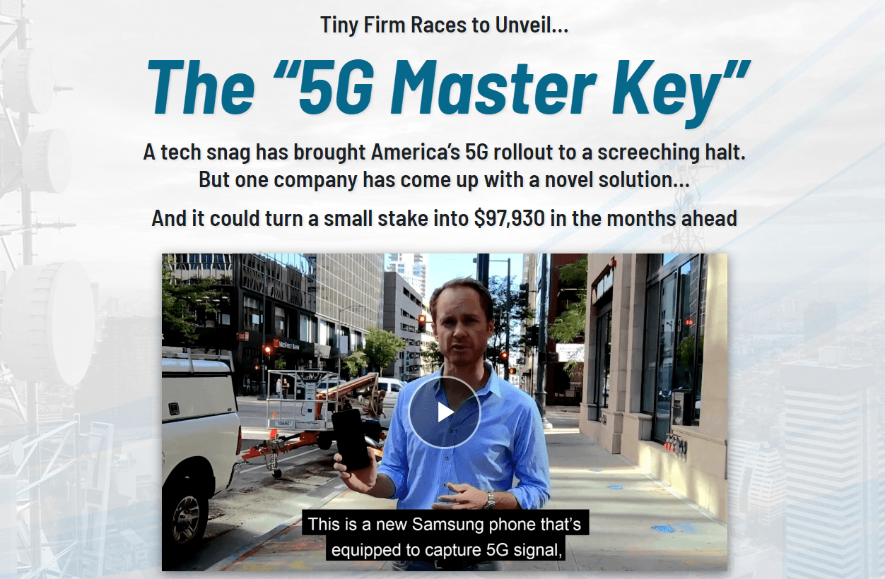 5G Master Key video