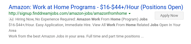 Find Dream Jobs Ad