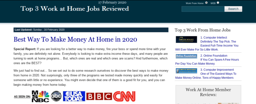 Top Jobs Reviewed