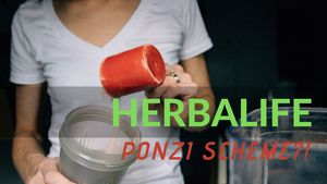 is herbalife a ponzi scheme